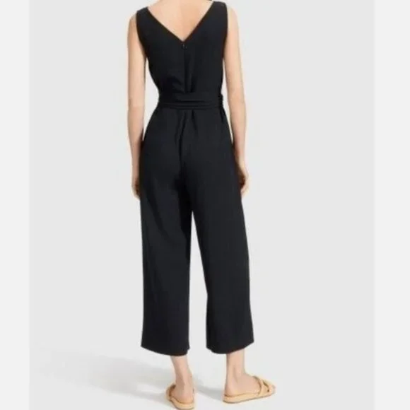 Everlane Black Japanese GoWeave Essential Jumpsuit - Picture 5 of 9